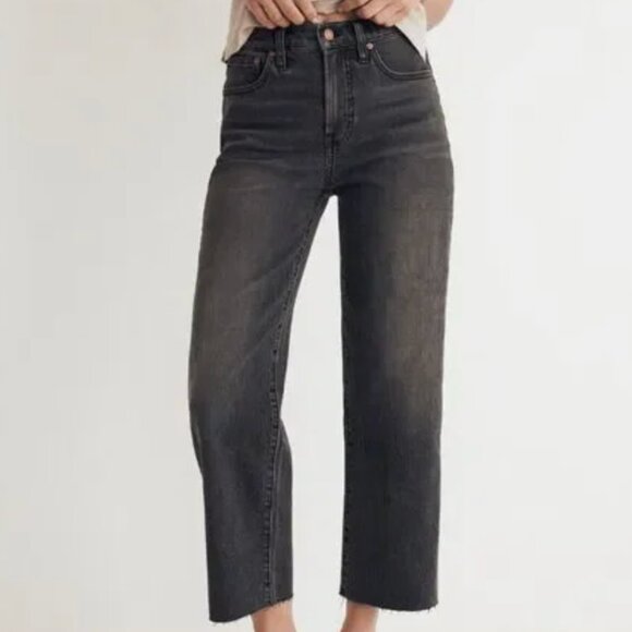 Madewell Denim - Madewell The Perfect Vintage Wide Leg Crop Jeans - 32P
